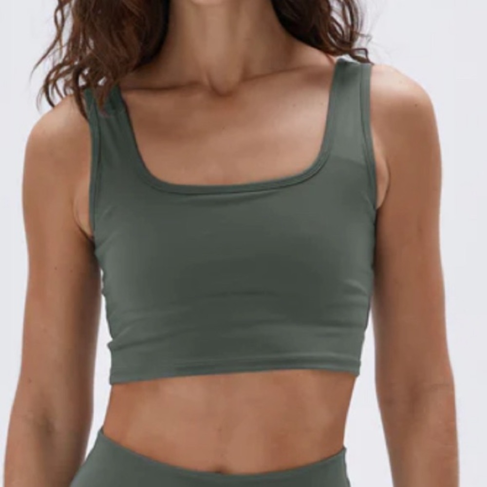 ADANOLA Square Neck Sports Bra